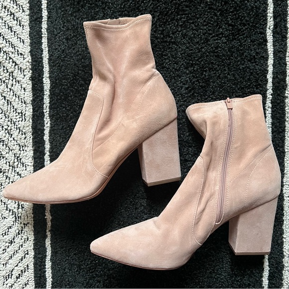 Loeffler Randall Isla Suede Ankle Bootie Sz 11 - Picture 6 of 11